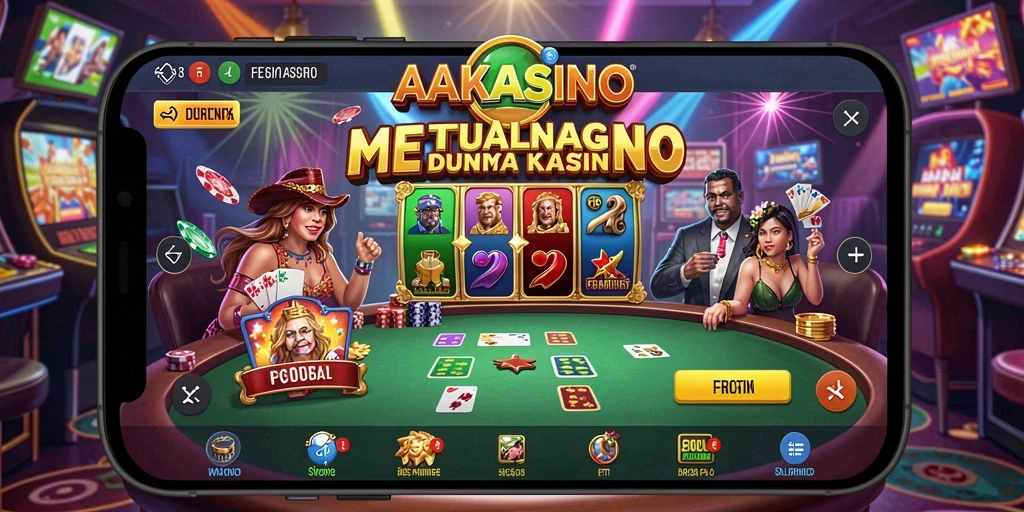 Tangkapan layar AAKASINO menampilkan pengalaman gameplay kasino yang seru dan menegangkan.