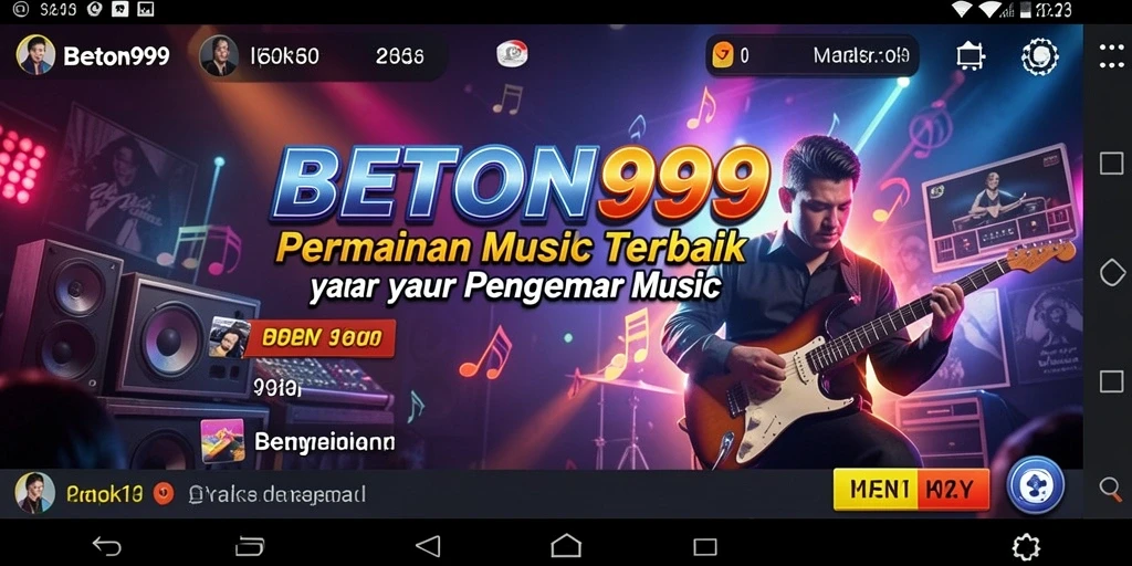 Tampilan gameplay BETON999 yang seru dan interaktif.