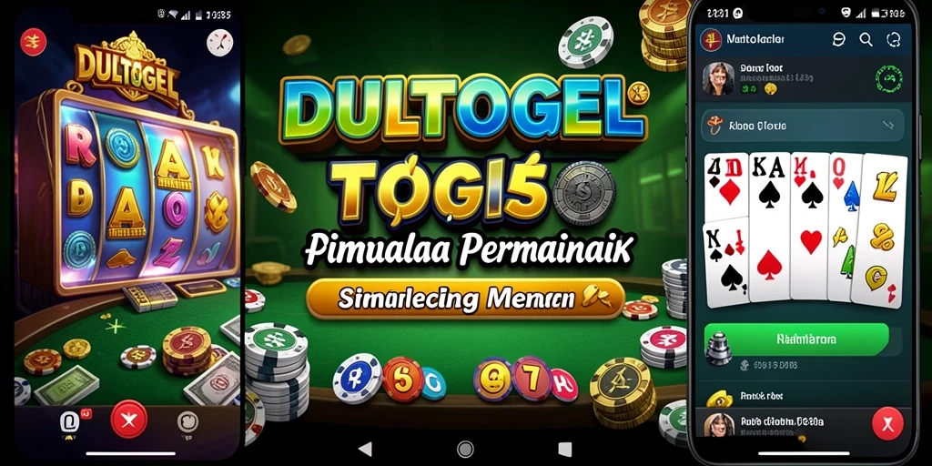 Screenshot gameplay DULTOGEL yang menampilkan keseruan bermain togel.