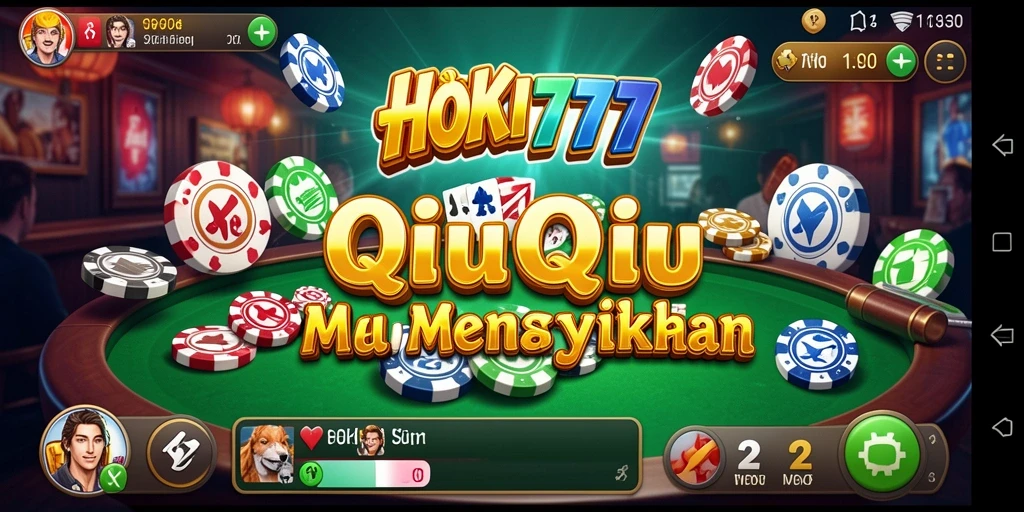 Tampilan menarik dari gameplay HOKI777 QiuQiu.