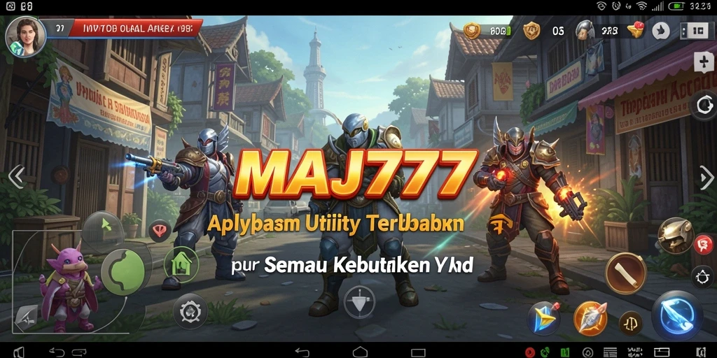 Tampilan screenshot utama MAJ777 dengan berbagai fitur unggulan.