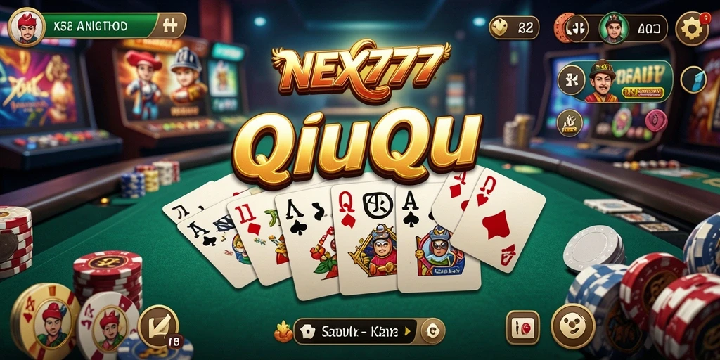 Tampilan gameplay QiuQiu yang seru dan menarik di NEX777.