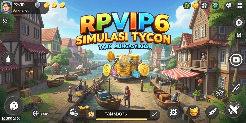 Tampilan gameplay RPVIP6 yang menarik dan penuh strategi.
