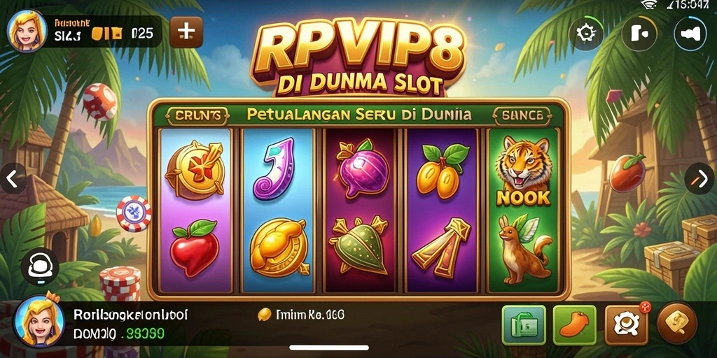 Tampilan gameplay slot yang menarik di RPVIP8.
