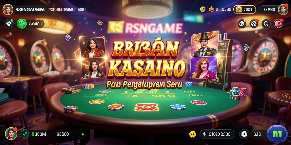 Gameplay menarik dari RSNGAME dengan berbagai fitur Kasino.
